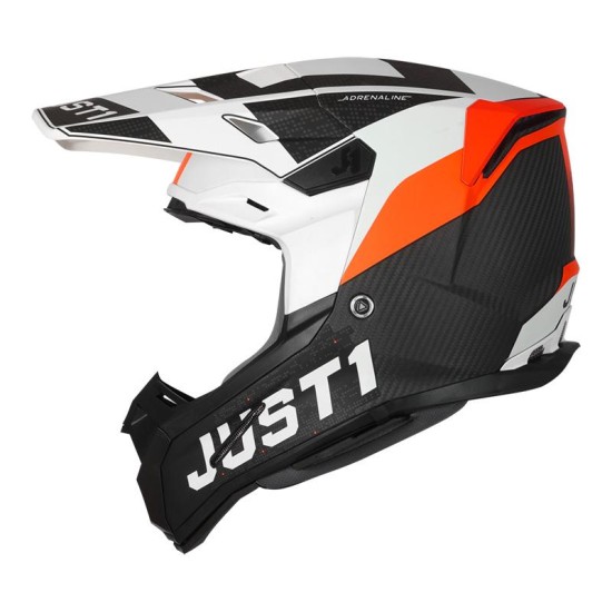 J22 ADRENALINE ORANGE WHITE CARBON MATT (ECE 2206 Holomogation)