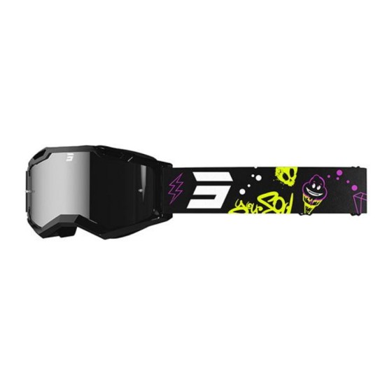MASCHER AROCKET KID 2.0 CARTOON IRIDIUM BLACK GLOSSY