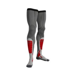 X-LEG PRO SOCKS NERO ROSSO